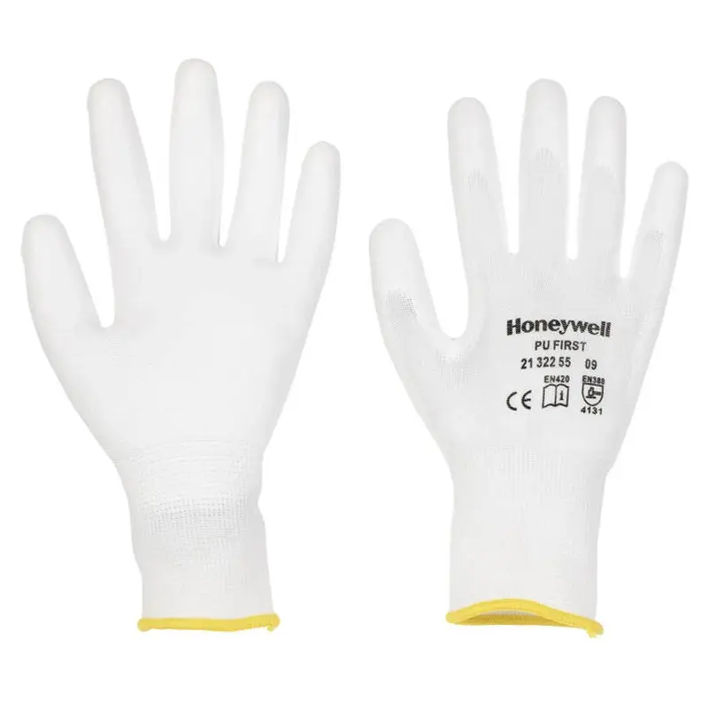Honeywell PU First handschoen mechanische bescherming wit