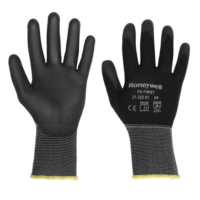Honeywell PU First handschoen mechanische bescherming zwart