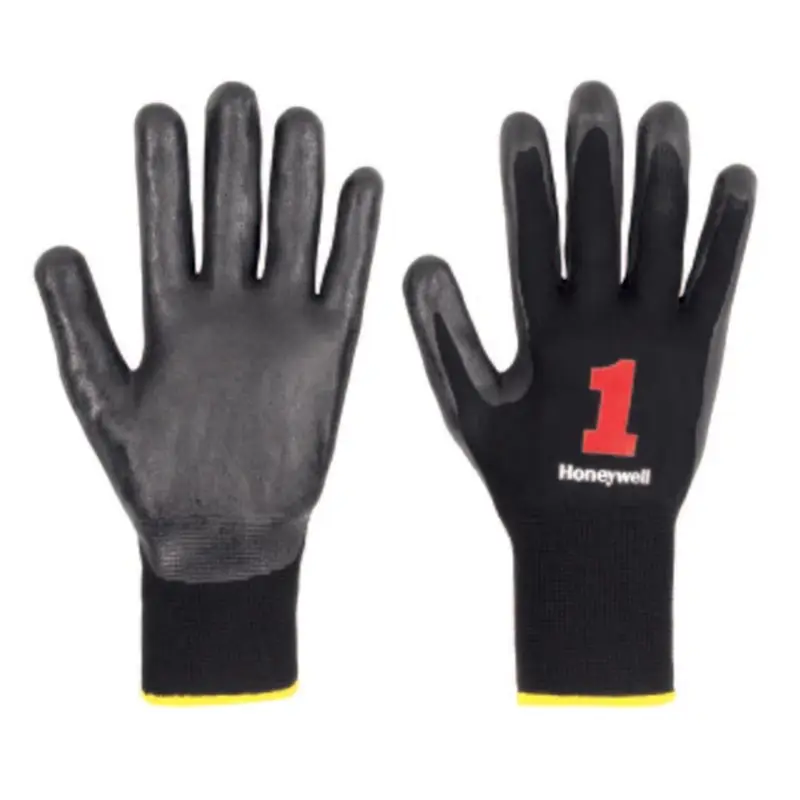 Honeywell Vertigo Black NIT C&G 1 handschoen nitril mechanische bescherming