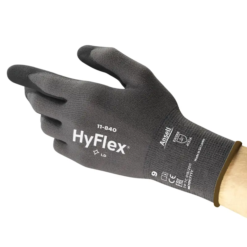 Ansell HyFlex 11-840 handschoen nitril mechanische bescherming