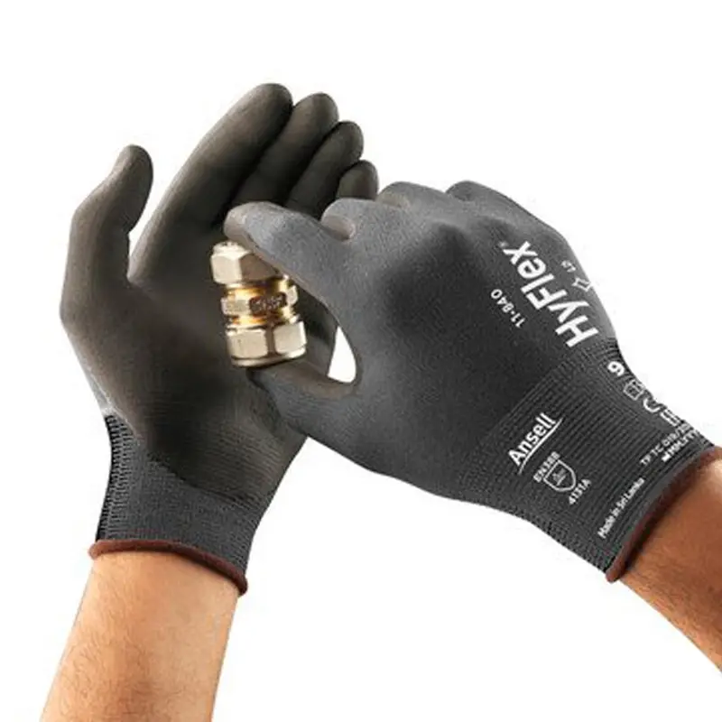 Ansell HyFlex 11-840 handschoen nitril mechanische bescherming