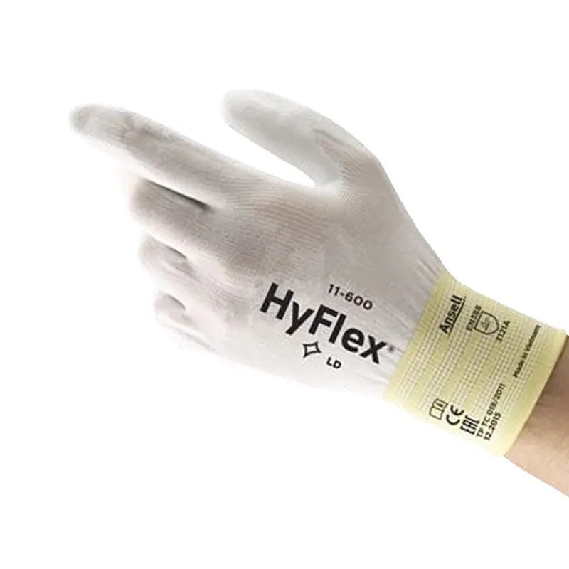 Ansell HyFlex 11-600 handschoen PU mechanische bescherming