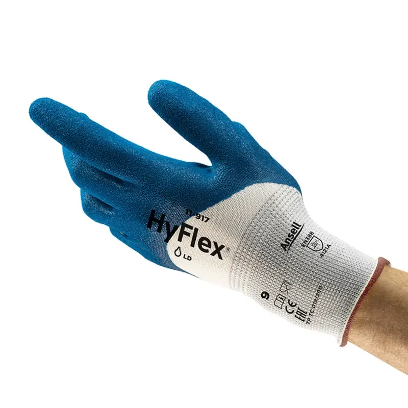 Ansell HyFlex 11-917 handschoen nitril mechanische bescherming