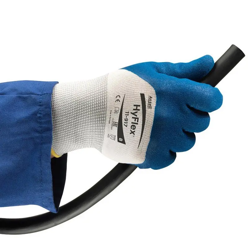 Ansell HyFlex 11-917 handschoen nitril mechanische bescherming