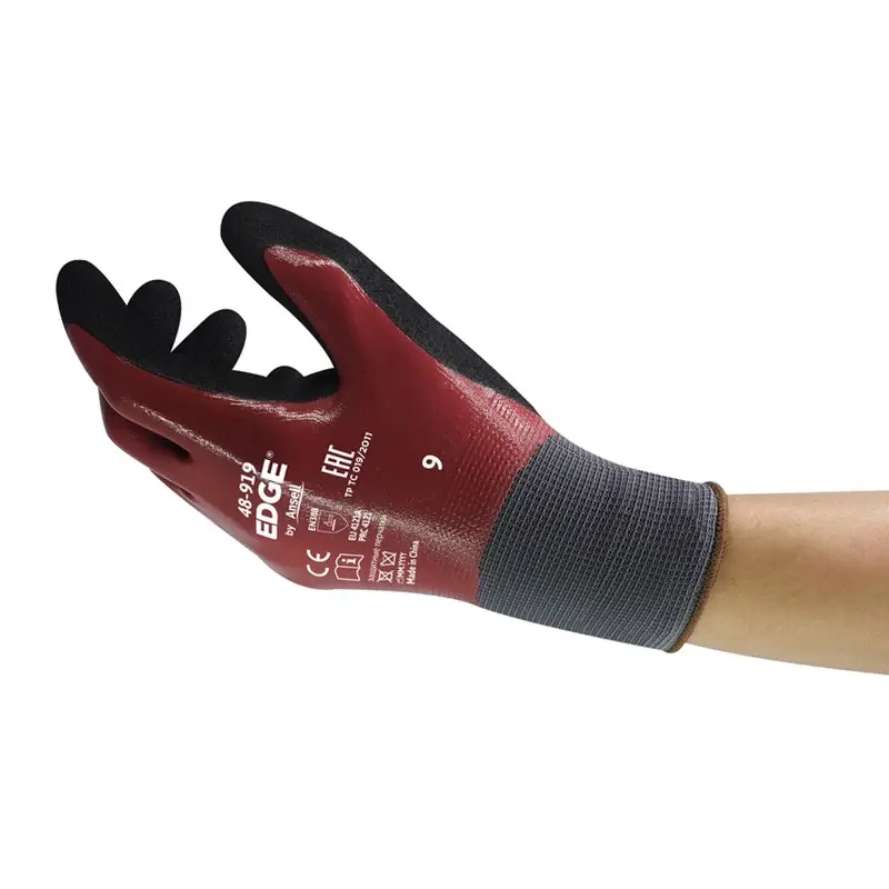 Ansell Edge 48-919 handschoen nitril mechanische bescherming