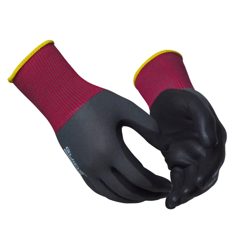 Guide 9501 handschoen XLNT nitril mechanische bescherming met touchscreenfunctie zwart