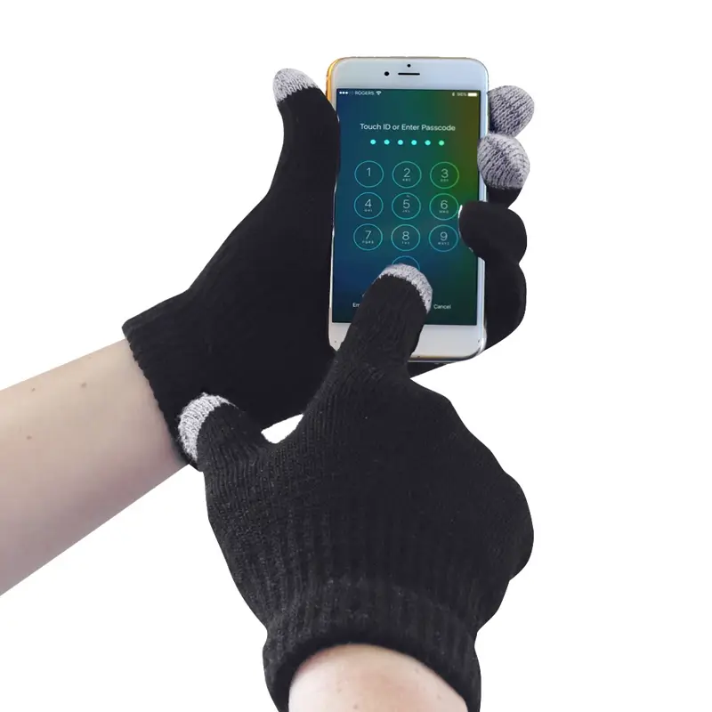 Portwest GL16 handschoen touchscreen acryl koudebestendig zwart