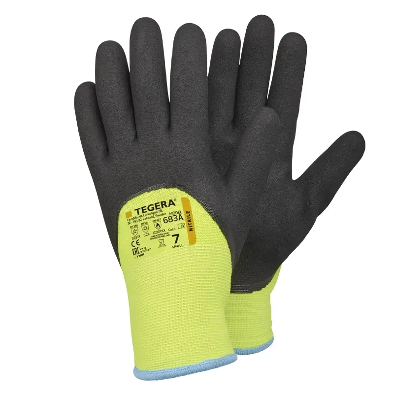 Ejendals Tegera 683A handschoen nitril thermisch