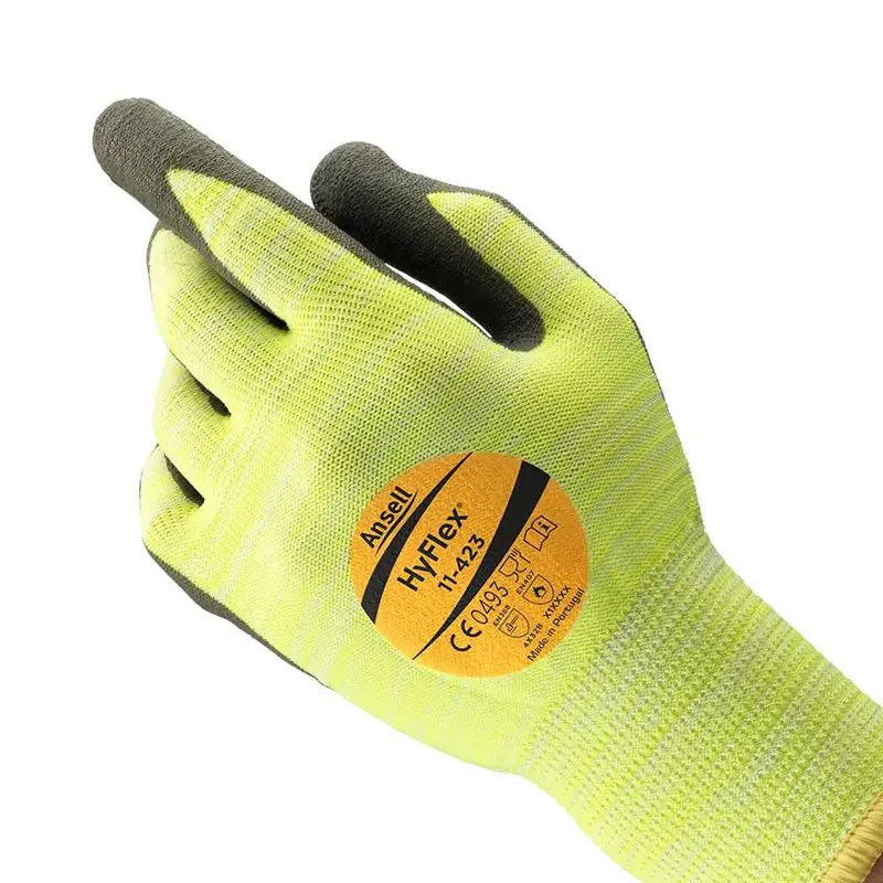 Ansell HyFlex 11-423 handschoen PU/nitril snijbestendig