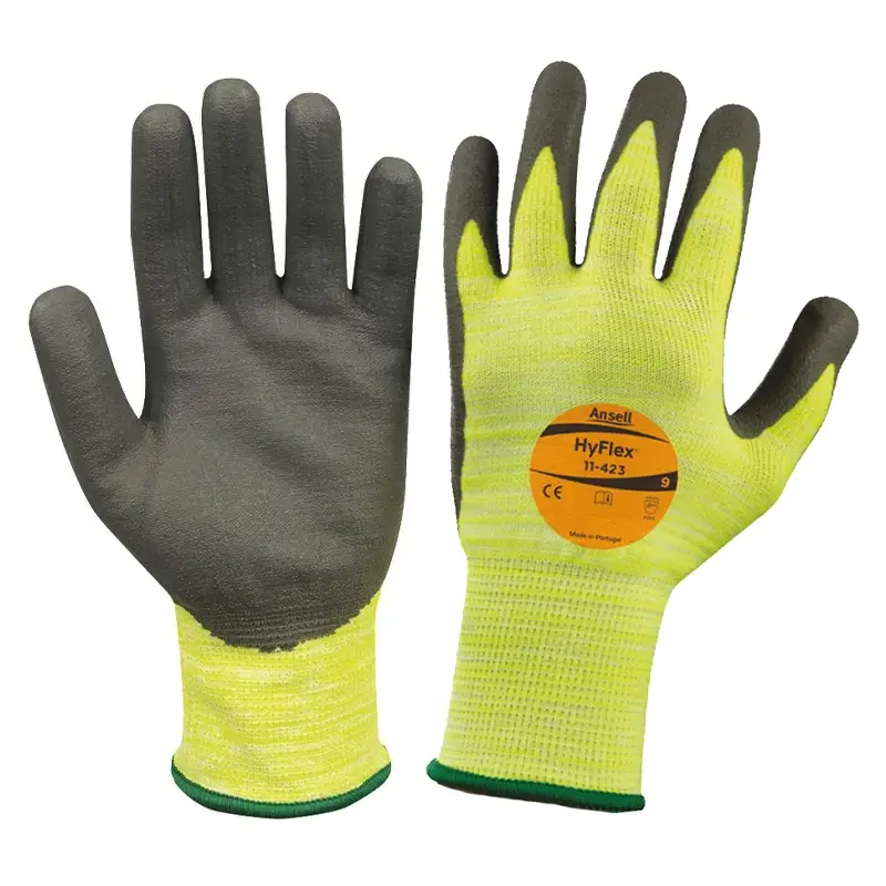 Ansell HyFlex 11-423 handschoen PU/nitril snijbestendig