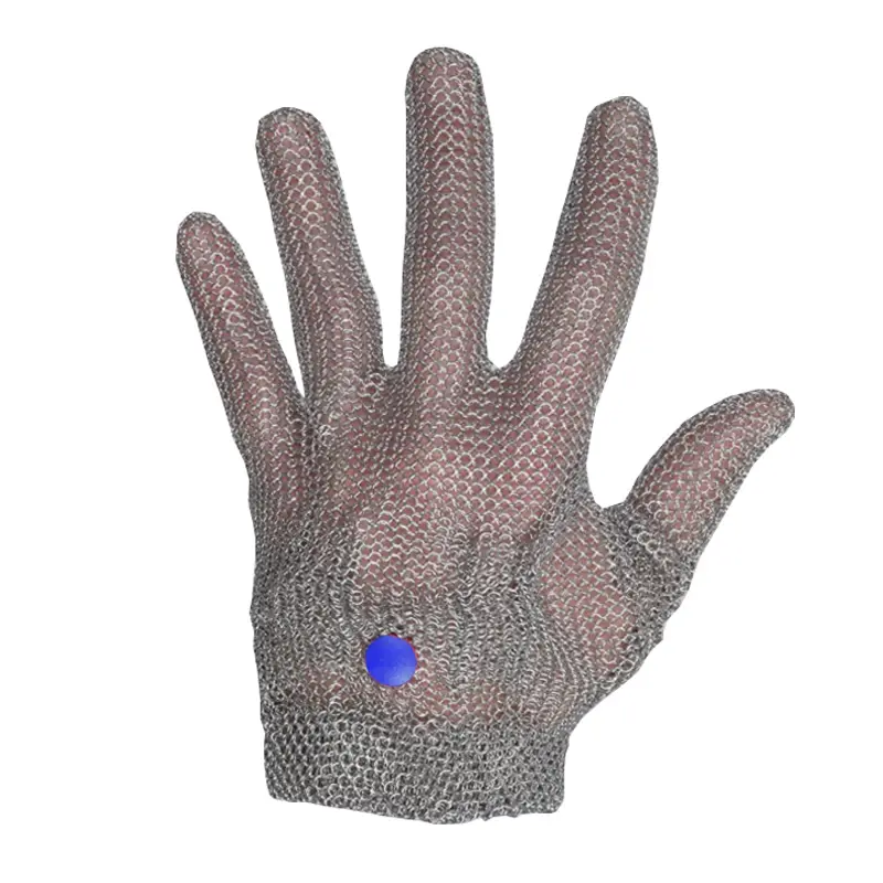 Manulatex Wilcoflex metalen handschoen RVS snijbestendig L