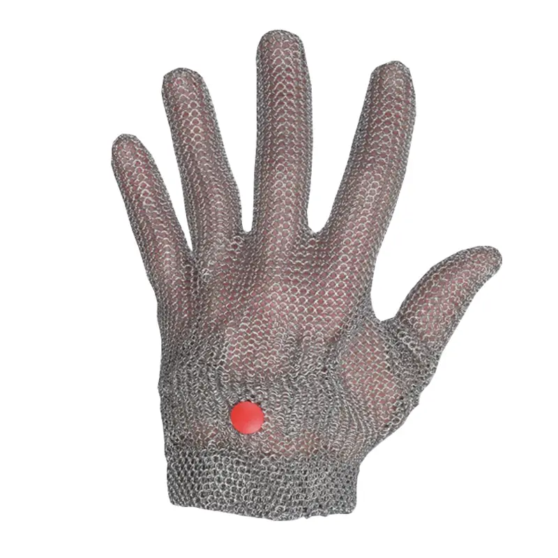 Manulatex Wilcoflex metalen handschoen RVS snijbestendig L