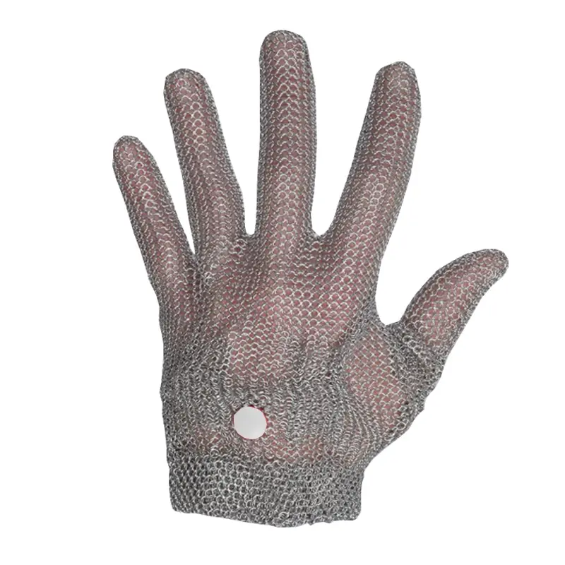 Manulatex Wilcoflex metalen handschoen RVS snijbestendig L
