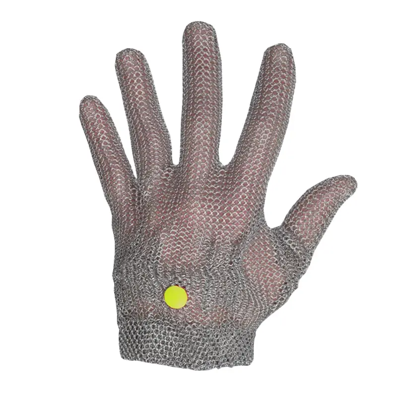 Manulatex Wilcoflex metalen handschoen RVS snijbestendig L