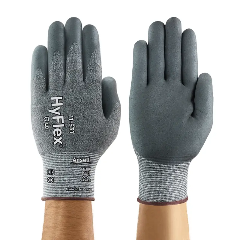 Ansell Hyflex 11-531 handschoen nitril snijbestendig