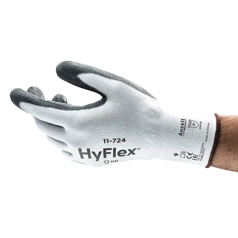 Ansell HyFlex 11-724 handschoen PU snijbestendig