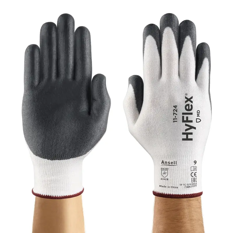 Ansell HyFlex 11-724 handschoen PU snijbestendig