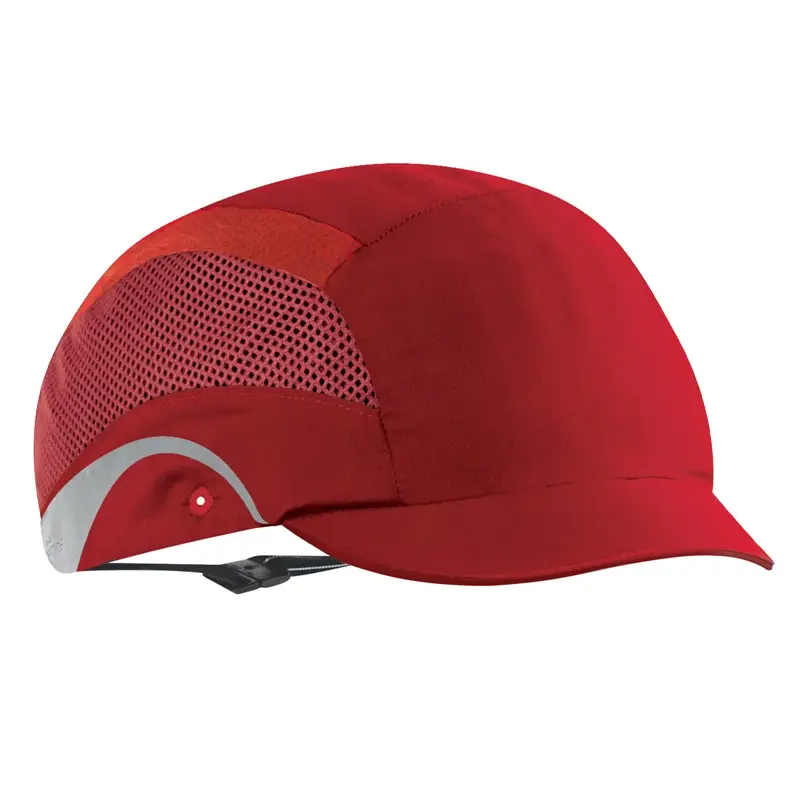 JSP HardCap Aerolite stootpet HDPE micro klep 25 mm rood