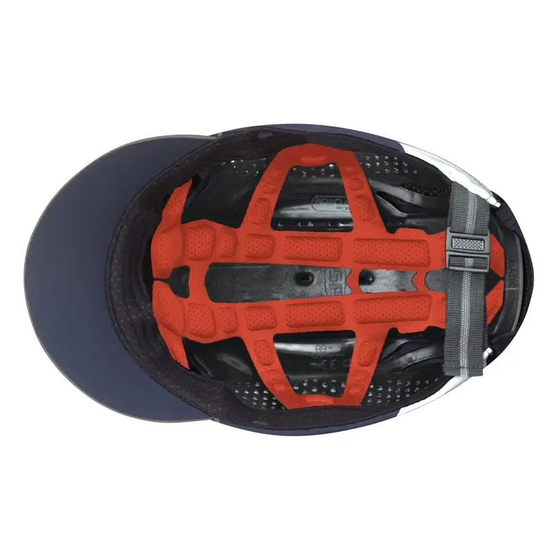 JSP HardCap Aerolite stootpet HDPE micro klep 25 mm fluo geel