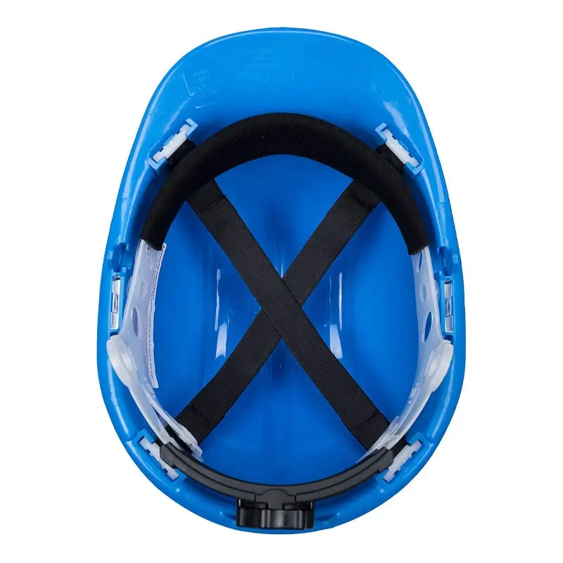 Portwest PS57 Expert Base veiligheidshelm HDPE 4-punt draaiknop geel