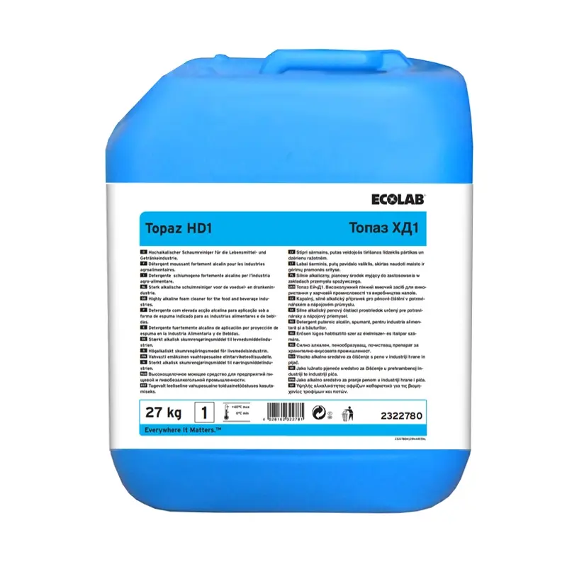 Ecolab Topaz HD1 alkalisch schuimreinigingsmiddel 27 kg