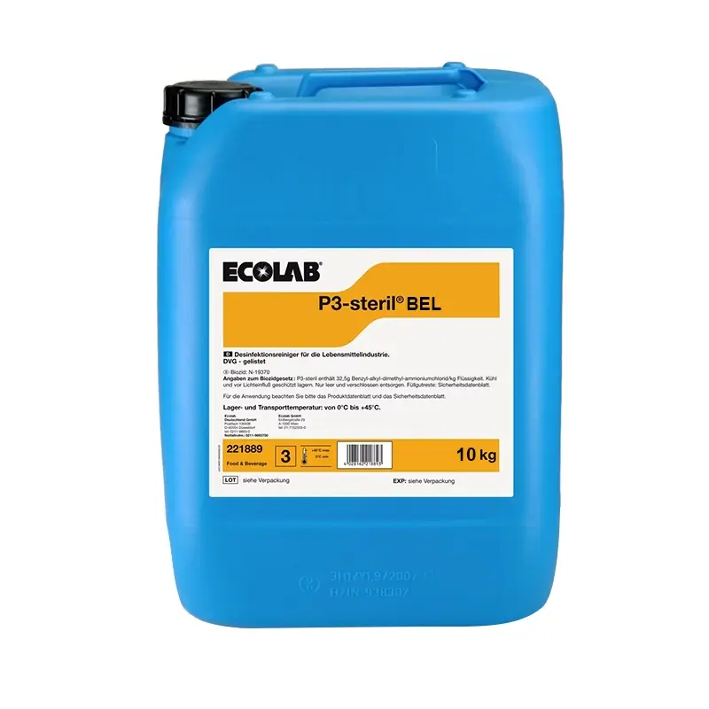 Ecolab P3-steril BEL reiniging en desinfectiemiddel 10 kg (BE)