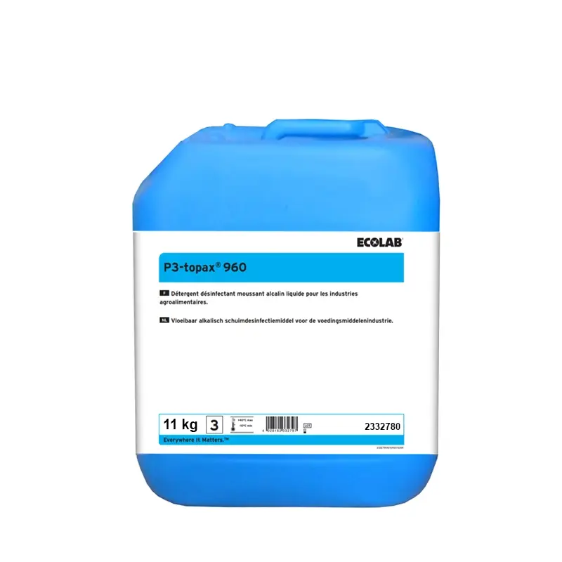 Ecolab P3-topax 960 alkalisch reiniging en desinfectie 11 kg