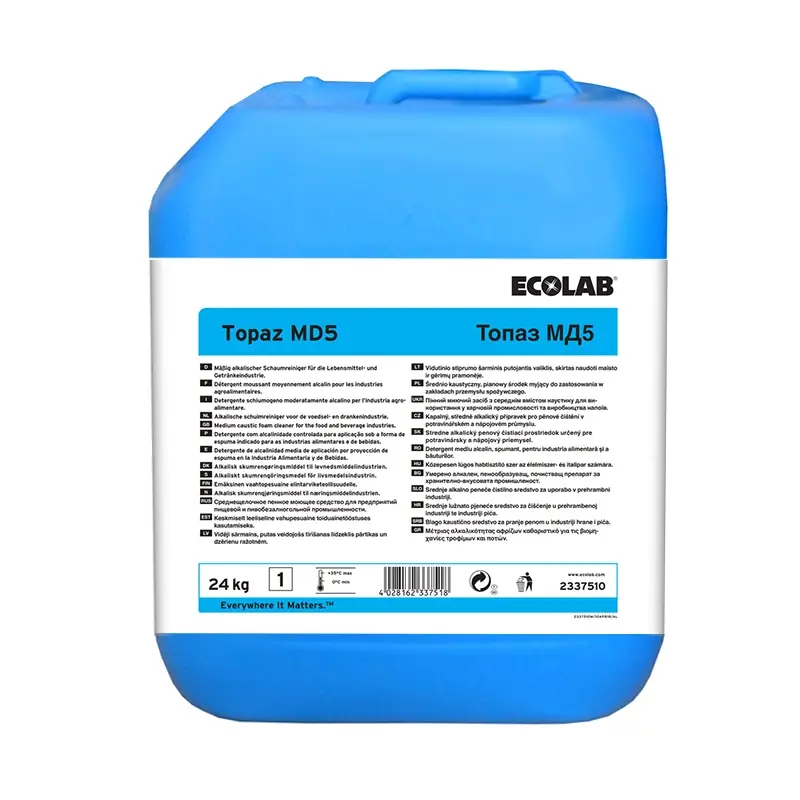 Ecolab Topaz MD5 medium alkalische schuimreiniger 24 kg