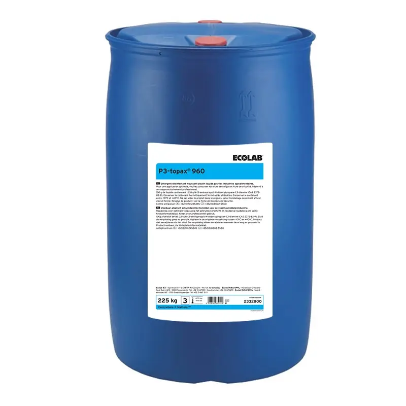 Ecolab P3-topax 960 alkalisch reiniging en desinfectie 225 kg