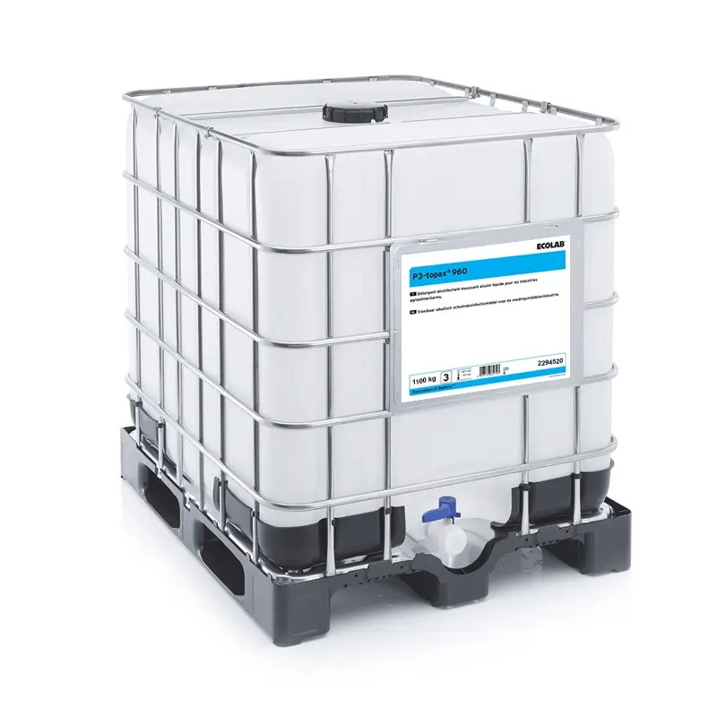 Ecolab P3-topax 960 alkalisch reiniging en desinfectie 1100 kg