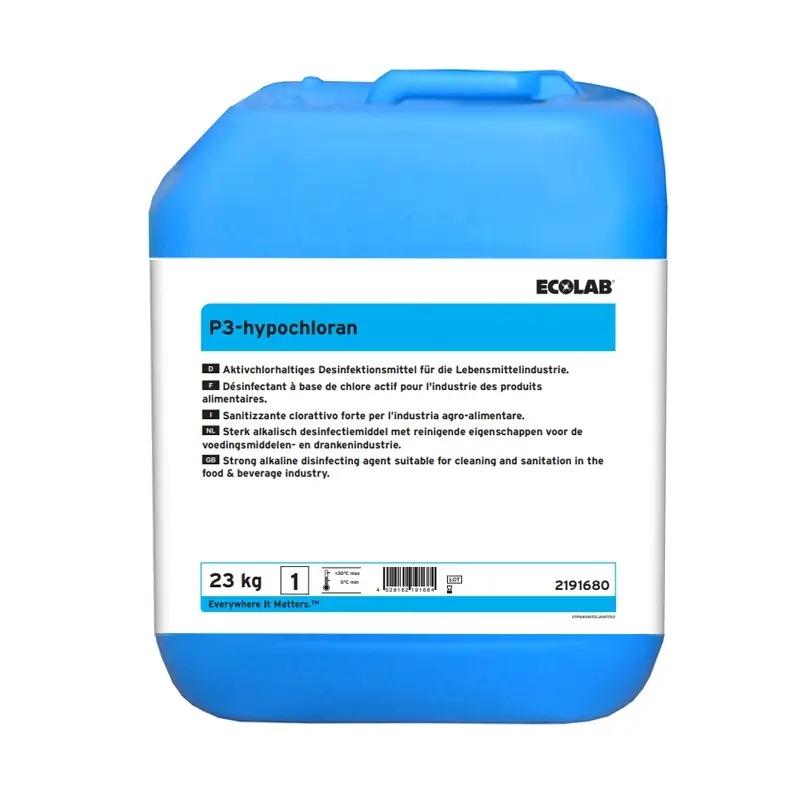 Ecolab P3-hypochloran snelwerkend desinfectiemiddel CIP 23 kg