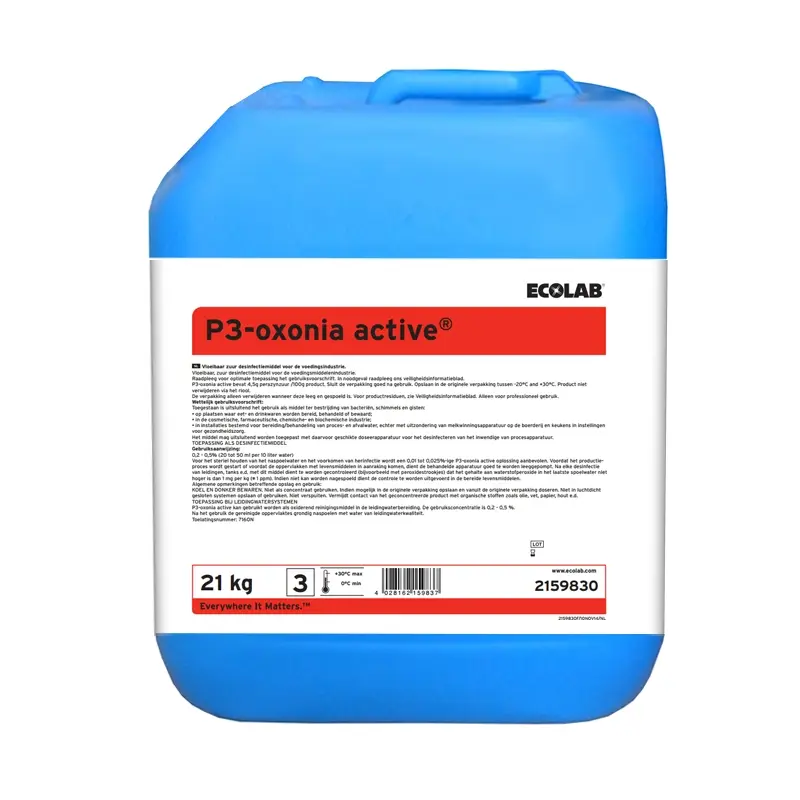 Ecolab P3-oxonia Active desinfectie 21 kg