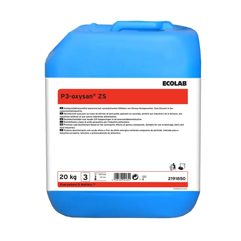 Ecolab P3-Oxysan ZS desinfectiemiddel CIP 20 kg