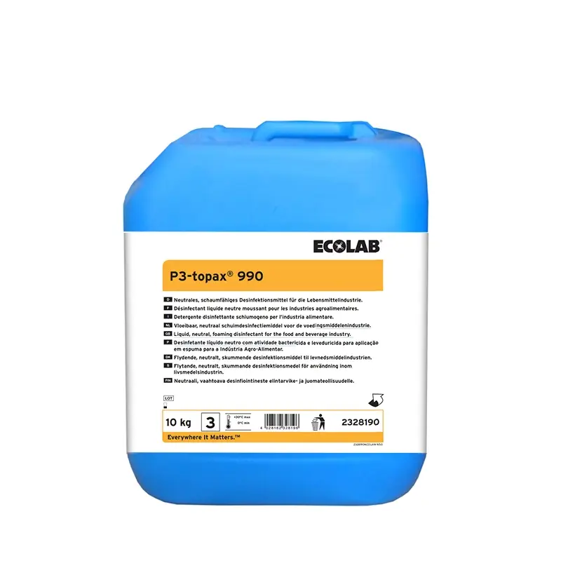 Ecolab P3-Topax 990 neutraal schuimdesinfectiemiddel 10 kg