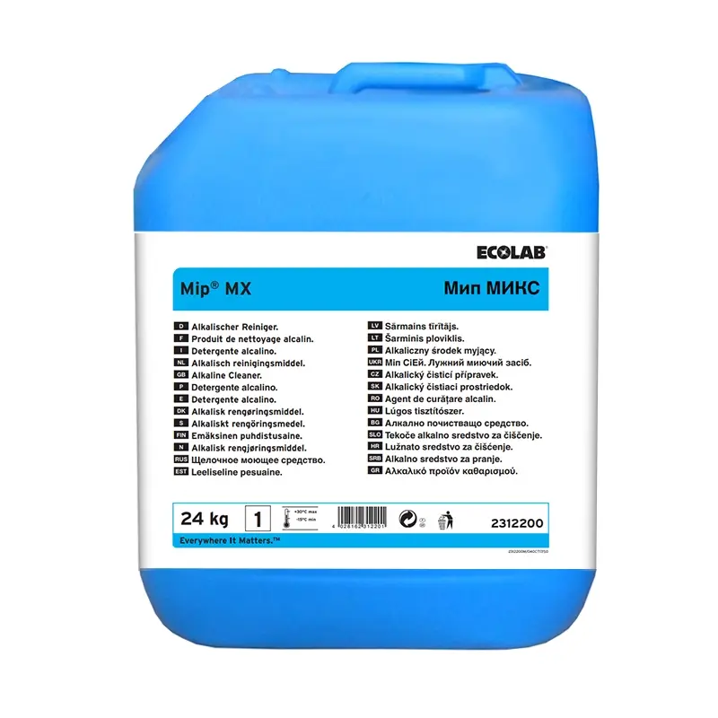 Ecolab Mip MX alkalisch reinigingsmiddel CIP 24 kg