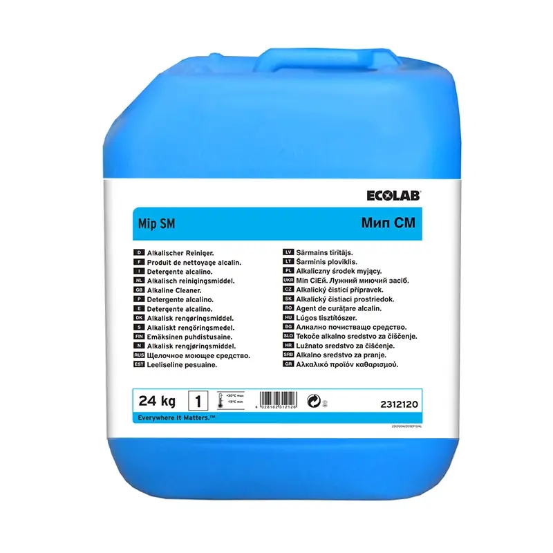 Ecolab Mip SM alkalisch reinigingsmiddel CIP 24 kg