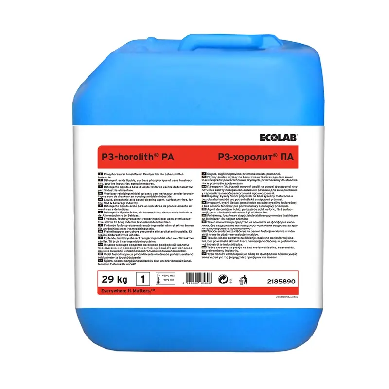 Ecolab Horolith PA sterk zuur reinigingsmiddel CIP 29 kg