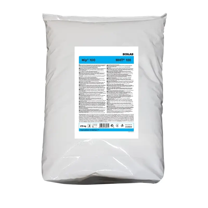 Ecolab Mip 100 sterk alkalisch reinigingsmiddel 25 kg