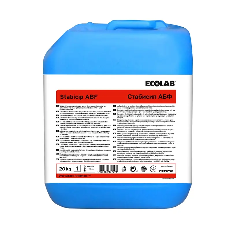 Ecolab Stabicip ABF vloeibare reinigingsversterker CIP 20 kg