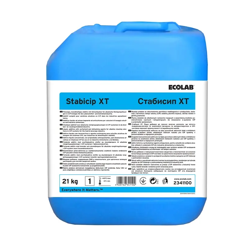 Ecolab Stabicip XT reinigingsversterker alkalisch CIP 21 kg