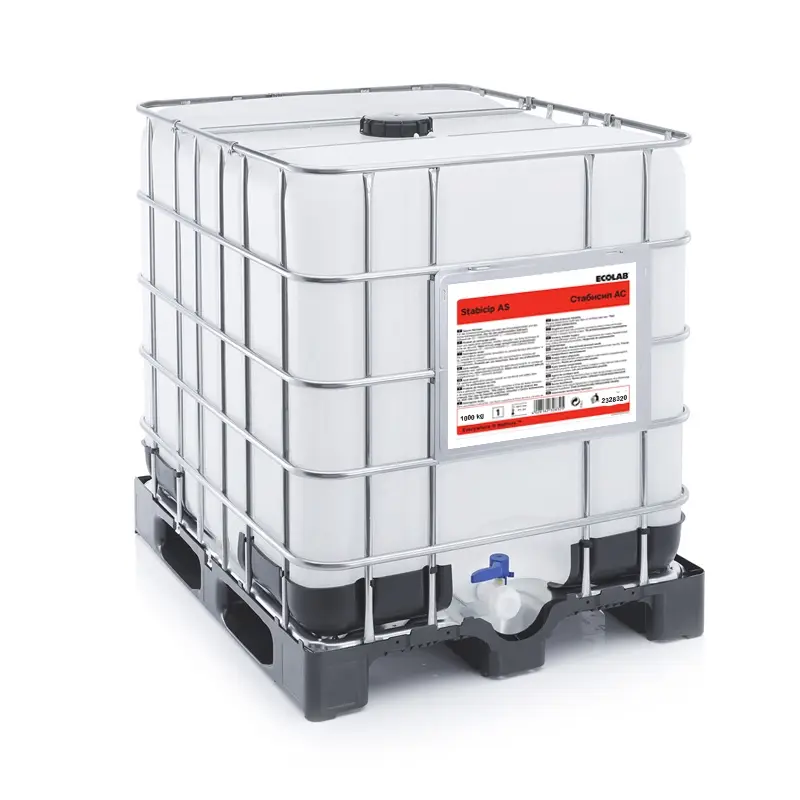 Ecolab Stabicip AS vloeibaar zuur CIP reinigingsmiddel 1000 kg