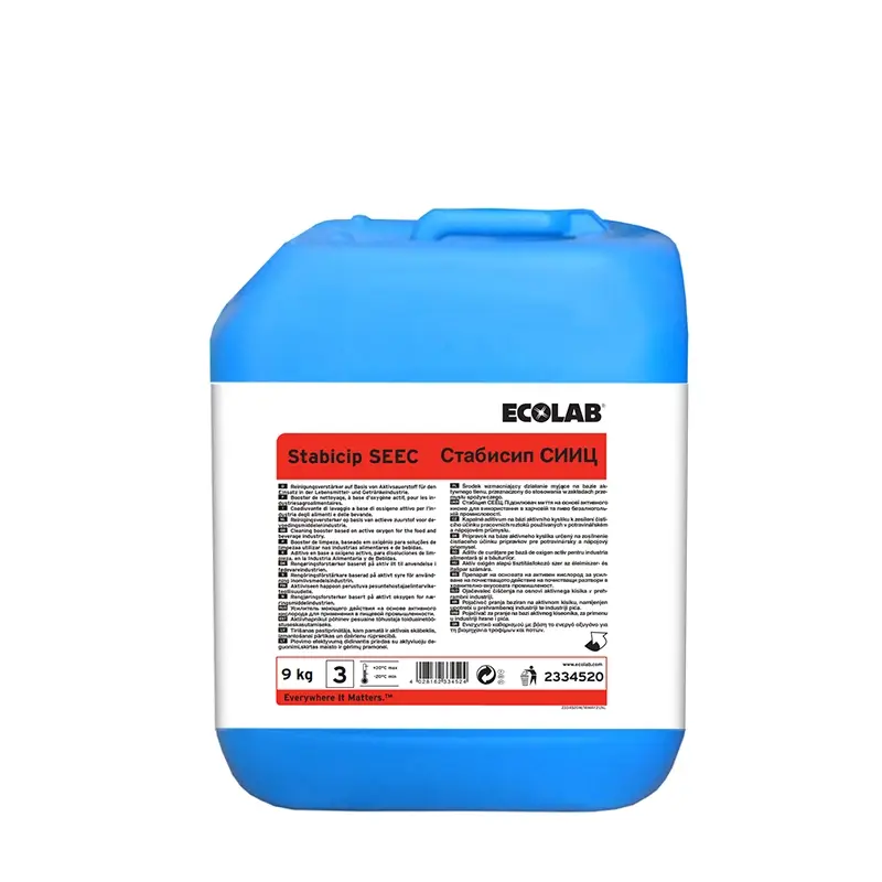 Ecolab Stabicip SEEC vloeibare reinigingsversterker CIP 9 kg