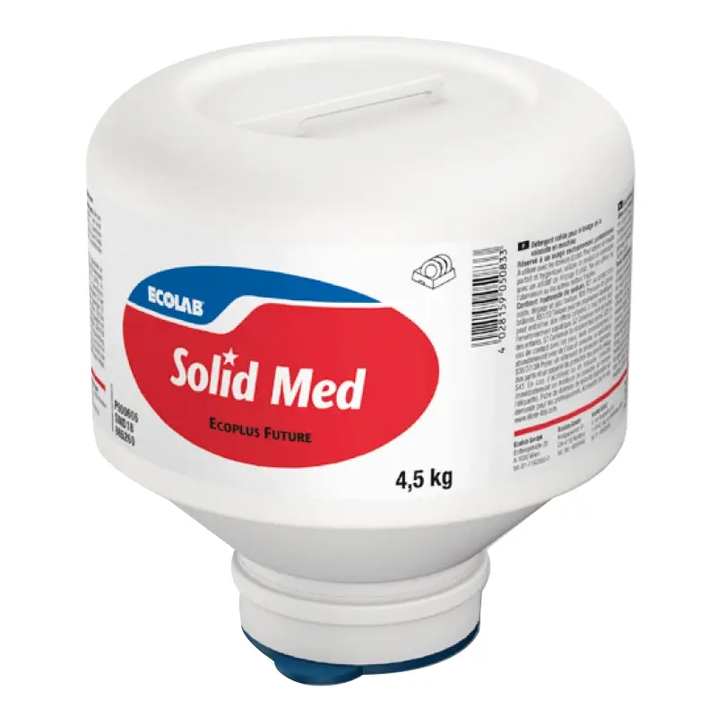 Ecolab Solid Med vaatwasmiddel en spoelproduct 4500 gr