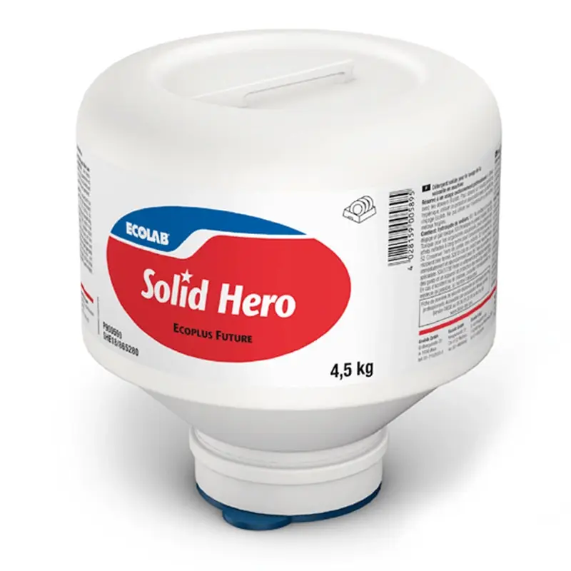 Ecolab Solid Hero hygiënisch vaatwasmiddel 4500 gr