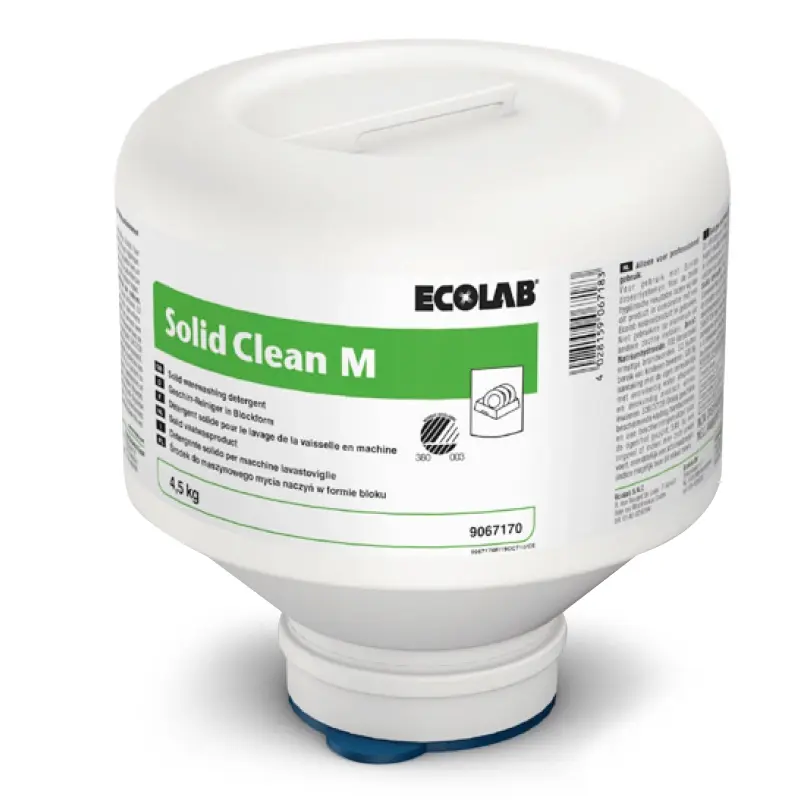 Ecolab Solid Clean M supergeconcentreerd vaatwasmiddel 4500 gr