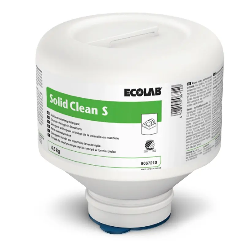 Ecolab Solid Clean S supergeconcentreerd vaatwasmiddel 4500 gr