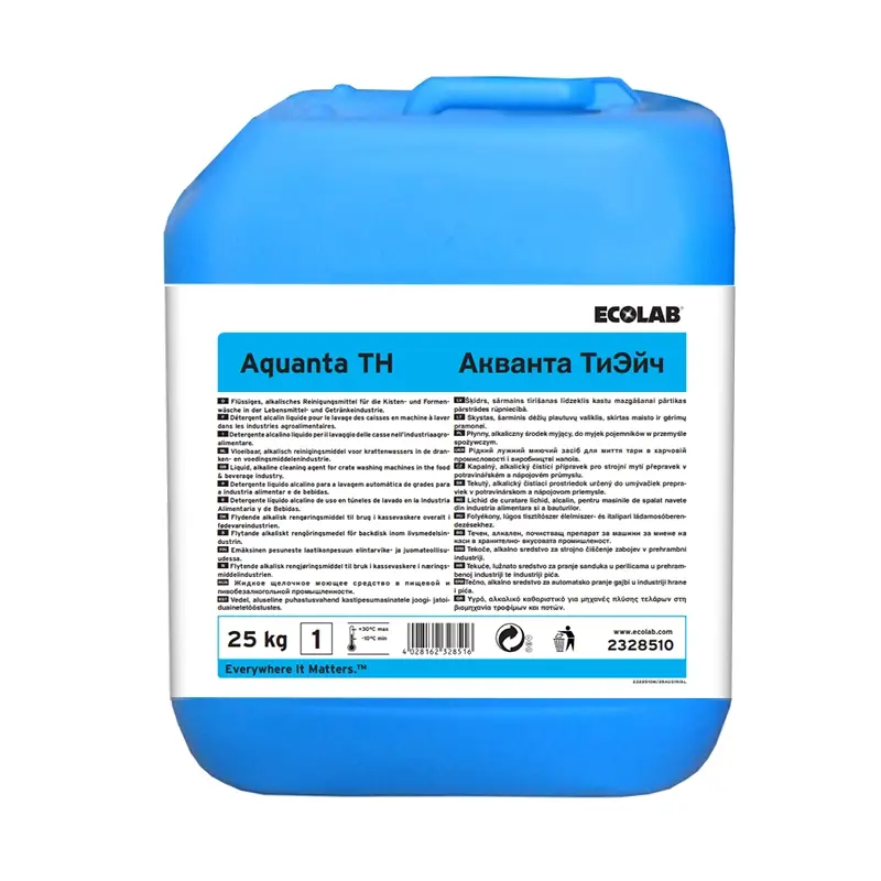 Ecolab Aquanta TH alkalisch reinigingsmiddel tunnelwassers 25 kg