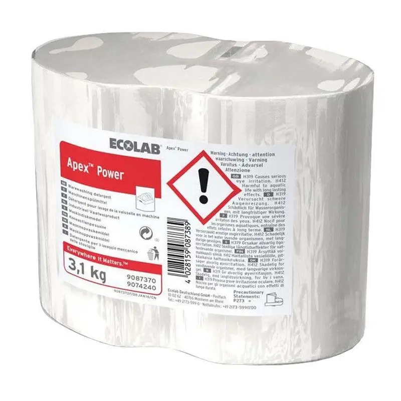 Ecolab Apex Power vaatwasdetergent super geconcentreerd 3100 gr