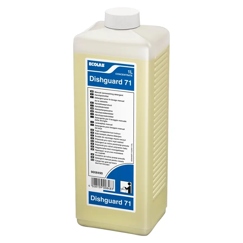 Ecolab Dishguard 71 afwasmiddel doos 4x1 liter