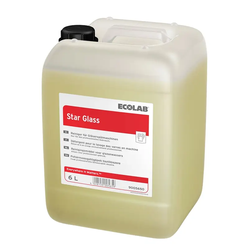 Ecolab Star Glass vaatwasmiddel 6 liter